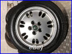 Jaguar Xj6 Set Of 5 Wheels & Tyres, Wheel Nuts And Locking Nuts, 225 60 16