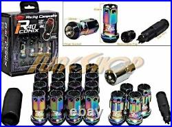 KICS R40 ICONIX NEO-C LOCK LUG NUTS 12x1.5 1.5 FLOATING ACORN WHEELS RIM CLOSE U