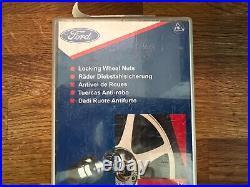 KIT NOS Genuine Ford Escort Cosworth RS 2000 Locking Alloy Wheel Nuts CONCOURSE