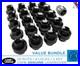 LAND ROVER DEFENDER 110 L663 2020-26 black wheel nuts & locks 100% genuine LR