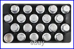 LASER 6662 Locking Wheel Nut Key Set 20 Pieces Steel For VW Porsche Models