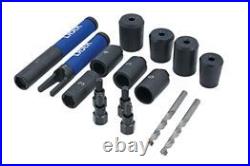 LASER 8912 Locking Wheel Nut Removal Kit Lug Driller Extraction Tool Set LASER 8912 Locking Wheel Nut Removal Kit Lug Driller Extraction Tool Set