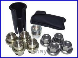LOCKING WHEEL NUTS & KEY KIT Code RRB100370 For vehicles with alloy wheels Ran