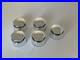 LOCKING WHEEL NUT COVERS AUDI A3 A4 A5 Q3 Q5 Q7 BOLT ROUND CAPS Chrome Silver x5