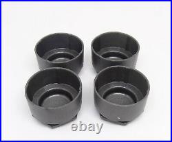 LOCKING WHEEL NUT COVERS FOR VAUXHALL INSIGNIA 2008-2017 BOLT CAPS GREY x4 NEW