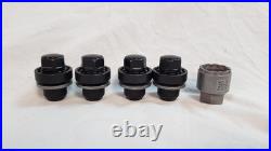 Land Range Rover VPLGW0170 Genuine Original Black Locking Wheel Nut Set
