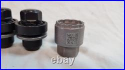Land Range Rover VPLGW0170 Genuine Original Black Locking Wheel Nut Set
