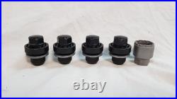 Land Range Rover VPLGW0170 Genuine Original Black Locking Wheel Nut Set