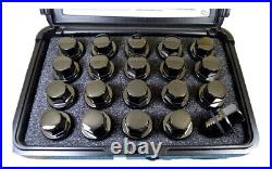 Land Rover Defender 110 90 (2020 MY) Black Wheel Nut Kit (set of 20) VPLWW0078