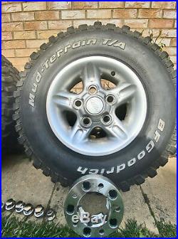 Land Rover Defender Alloy Wheels, Tyers & 30mm Spacers And Locking Nuts