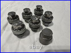 Land Rover Defender L663 Alloy Wheel Securing Locking Nut Set 6 Piece Nut Set