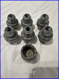 Land Rover Defender L663 Alloy Wheel Securing Locking Nut Set 6 Piece Nut Set