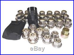 Land Rover Discovery 2 OEM Full Locking Alloy Wheel Nuts & Key Set STC50080