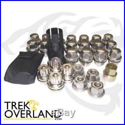 Land Rover Discovery 2 OEM Locking Wheel Nut & Key Kit STC50080