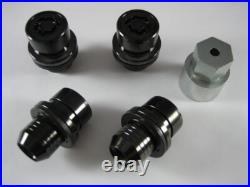 Land Rover Range Rover Gloss Black Wheel Nut Locking Set VPLWW0093