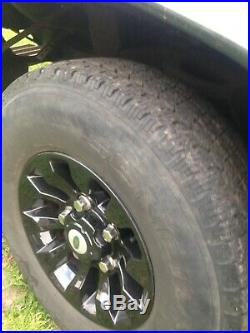 Land rover defender wheels 16/ X5 And tyres And Wheel Nuts Plus Locking Nuts