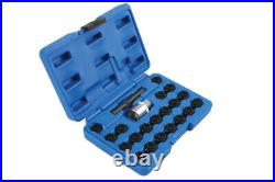 Laser 6539 22 Piece Locking Wheel Nut Set for BMW