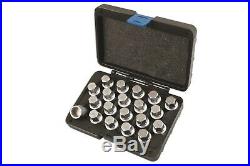 Laser 6662 Locking Wheel Nut Key Set 20pc Fits Volkswagen/Porsche