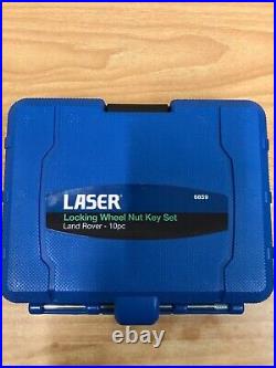 Laser 6859 Locking Wheel Nut Key Set 10pc for Land Rover