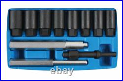 Laser 6972 Wheel Locking Nut Removal Nut Remover Tool 11 Piece 1/2''D Socket Set