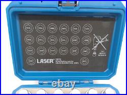 Laser 7076 Locking Wheel Nut Key Set 20pc VOLVO