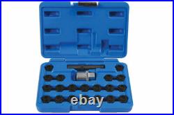 Laser Tools 6539 Locking Wheel Nut Set BMW 22 Piece