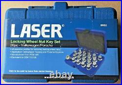 Laser Tools 6662 Locking Wheel Nut Key Removal Master Set 20pc for VAG, Porsche