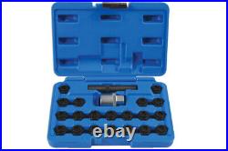 Laser Tools Locking Wheel Nut Key Set 22pc for BMW 6539
