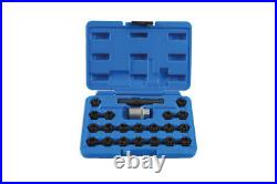 Laser Tools Locking Wheel Nut Key Set 22pc for VAG 7108