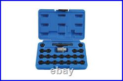 Laser Tools Locking Wheel Nut Key Set 22pc for VAG 7108