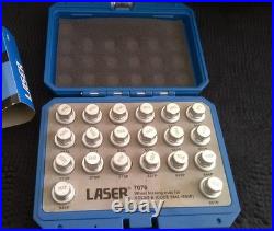 Laser Volvo 20pc Locking Wheel Nut Key Set 7076