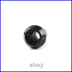 Lenso Nuts Wheel Lock Lug Steel Black M12x1.5 Size 17 mm Free Block Set 16 Pcs