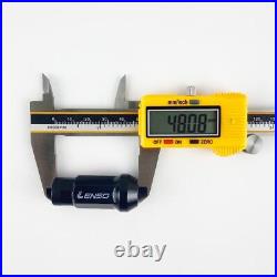 Lenso Nuts Wheel Lock Lug Steel Black M12x1.5 Size 17 mm Free Block Set 20 Pcs