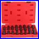 Locking Lug Nut Wheel Lock Key Removal Tool 16Pcs/Set For Auto