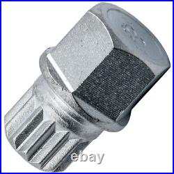 Locking Wheel Bolt Nut Removal Kit Security Key Tool For Vw Audi Seat Skoda
