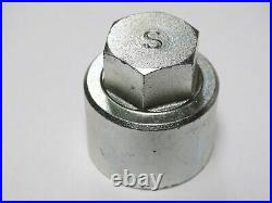 Locking Wheel Nut Bolt Key Land Rover Discovery 3 / 4 Range Rover S Kbm500170