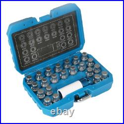 Locking Wheel Nut Key Removal Installer Tool Stud Extractor Socket Set for VW
