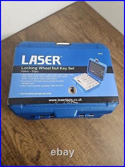 Locking Wheel Nut Key Set Laser 7076 Volvo 20 Pc Set Professional Use Only Ref H