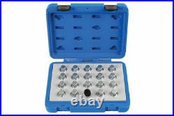 Locking Wheel Nut Key Set fits Vauxhall/Opel 20pc 6863 by Laser