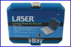 Locking Wheel Nut Key Socket Tool Set FOR VOLVO B 944L 945L 946L 947L 948L 949L