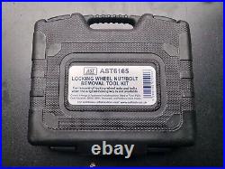 Locking Wheel Nut Remover Master Kit Set used by AA and RAC. LATEST KIT AST6165