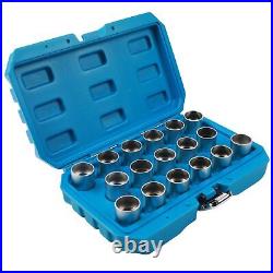 Locking Wheel Nut Socket Removal Key Set for Land Rover Discovery Range Rover
