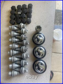 Locking Wheel Nuts Bolts for Vauxhall Corsa 2018-2022 Alloys AND 3 CUP