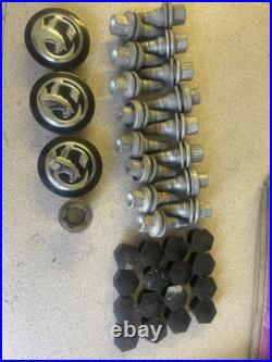 Locking Wheel Nuts Bolts for Vauxhall Corsa 2018-2022 Alloys AND 3 CUP