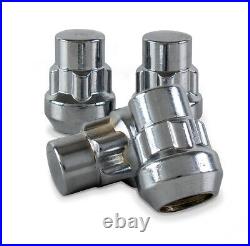 Locking Wheel Nuts For Jeep Cherokee Silver Chrome M14x1.5