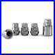 Locking Wheel Nuts For Ssangyong Rexton Silver Chrome M14x1.5