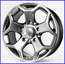 Locks Nuts Inc ST Alloy Wheels Hyper Silver Ford Transit Van Custom Mk7 Tourneo