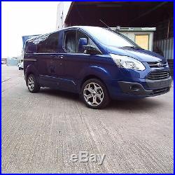 Locks + Nuts Included ST Alloy Wheels Tyres High Load Ford Transit Custom 18
