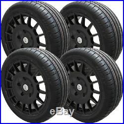 Locks Nuts inc 18 M Sport Black Alloy Wheels XL Tyres Ford Transit Custom Van