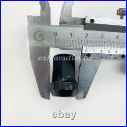 M12x1.5 RAYS 17HEX 32mm Black Steel Wheel Lug Lock Nuts 20pcs /set